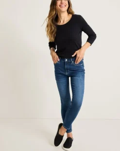 Women Tommy Bahama Pants & Crops|Jeans<Indigo Palms™ High-Rise Skinny Ankle Jeans