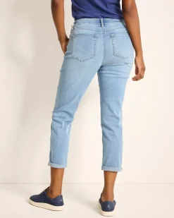 Women Tommy Bahama Pants & Crops|Jeans<Indigo Palms™ Mid-Rise Boyfriend Jeans