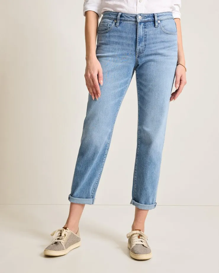 Women Tommy Bahama Pants & Crops|Jeans<Indigo Palms™ Mid-Rise Slim Boyfriend Jeans