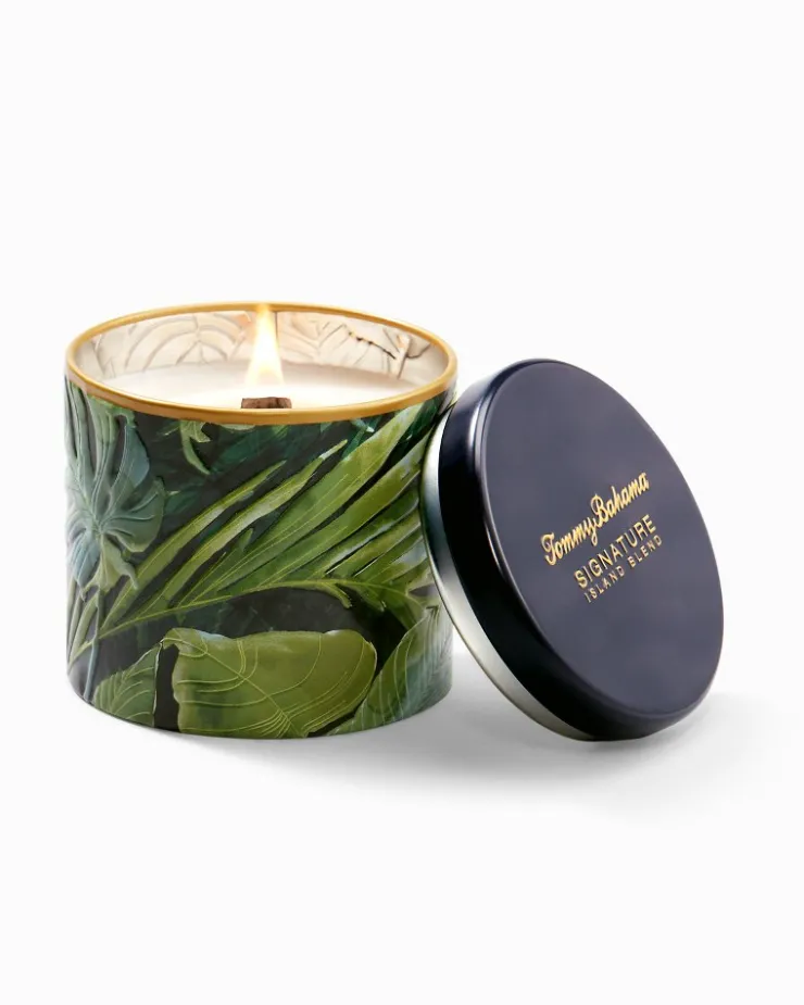 Tommy Bahama Candles & Diffusers<10.6-oz Villa Fronds Candle Tin