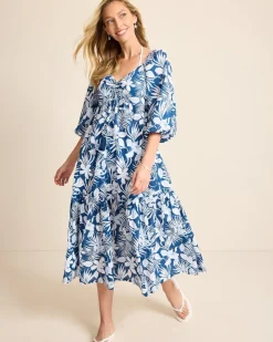 Women Tommy Bahama Beach Coverups|Dresses<Island Blooms Midi Coverup Dress