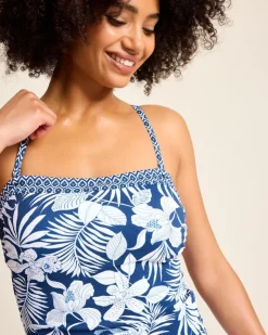 Women Tommy Bahama Tankinis|Bikini Tops<Island Cays Blooms Bandini Top