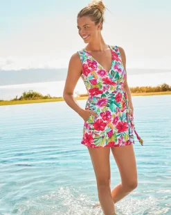 Women Tommy Bahama Beach Coverups|Dresses<Island Cays Fiesta Beach Romper