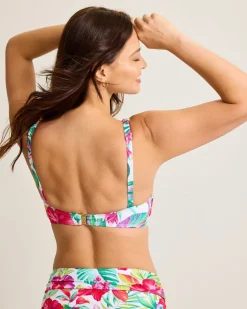 Women Tommy Bahama Bikini Tops<Island Cays Fiesta Underwire Wrap Bikini Top