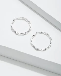 Women Tommy Bahama Jewelry<Island Essence Bamboo Hoop Earrings