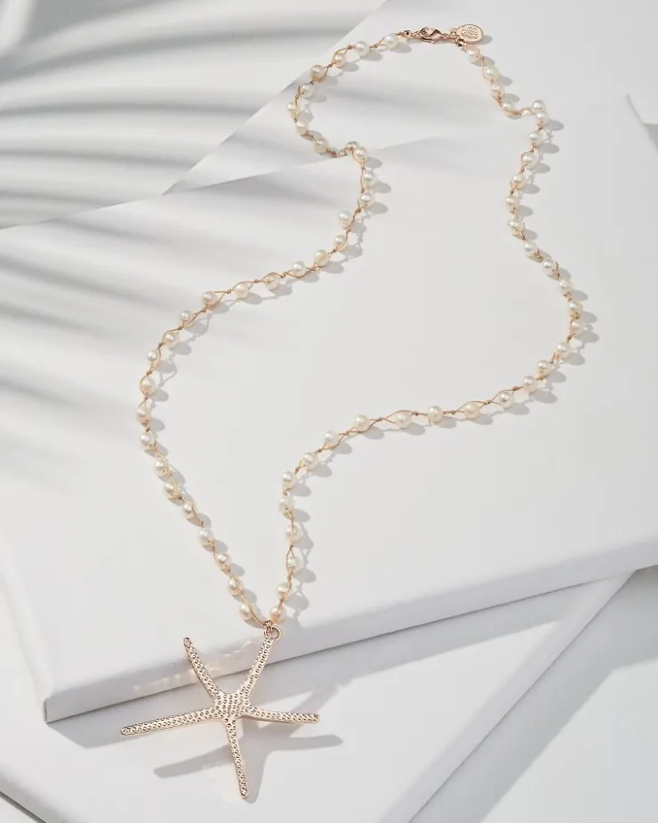Women Tommy Bahama Jewelry<Island Essence Starfish Pendant Necklace