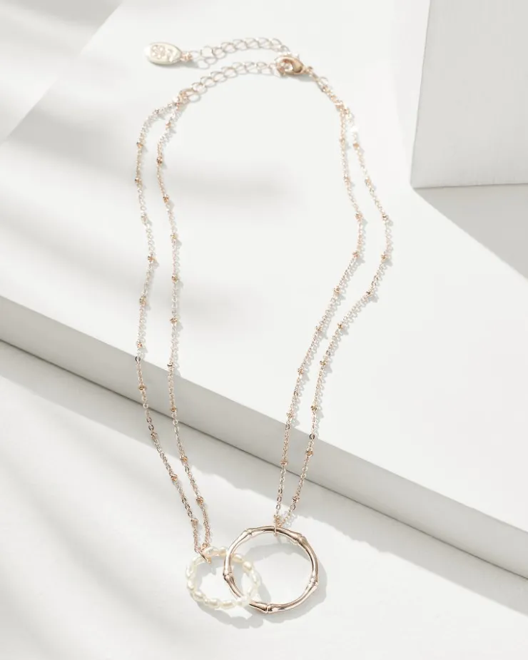 Women Tommy Bahama Jewelry<Island Essence Double-Loop Necklace