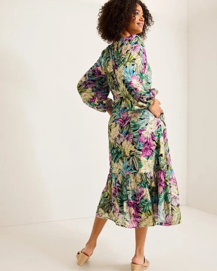 Women Tommy Bahama Dresses<Jungle Jewels Shimmer Maxi Dress