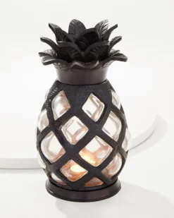 Tommy Bahama Candles & Diffusers|Outdoor Accessories<Large Glass Pineapple Votive Holder