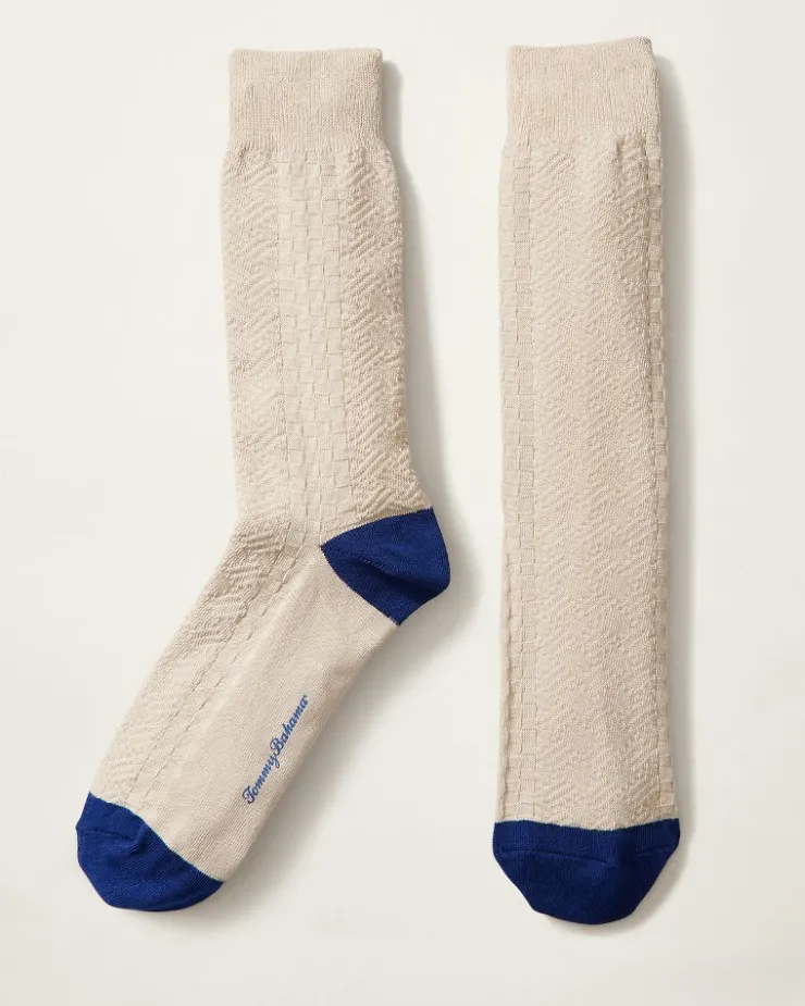 Tommy Bahama Socks<Lauhala Weave Socks