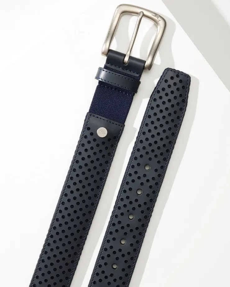 Tommy Bahama Belts<Leather Mesh Cushion Performance Belt