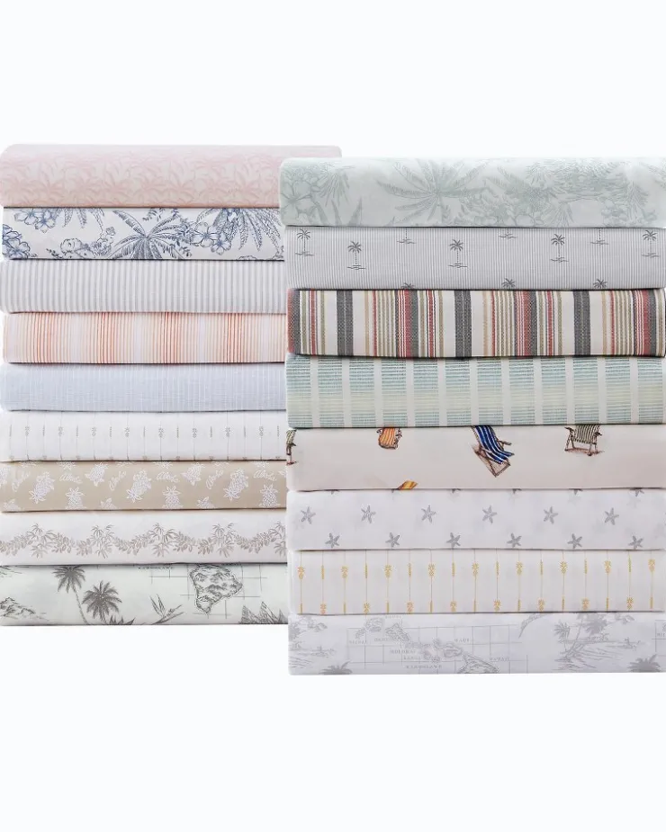 Tommy Bahama Sheet Sets & Bedskirts<Lovely Palms 4-Piece Queen Sheet Set