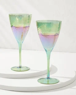 Tommy Bahama Drinkware & Bar<Luster Wine Glasses — Set of 2