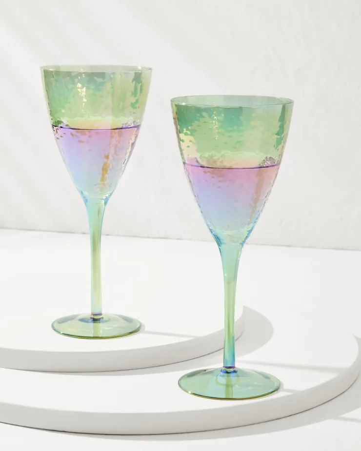Tommy Bahama Drinkware & Bar<Luster Wine Glasses — Set of 2