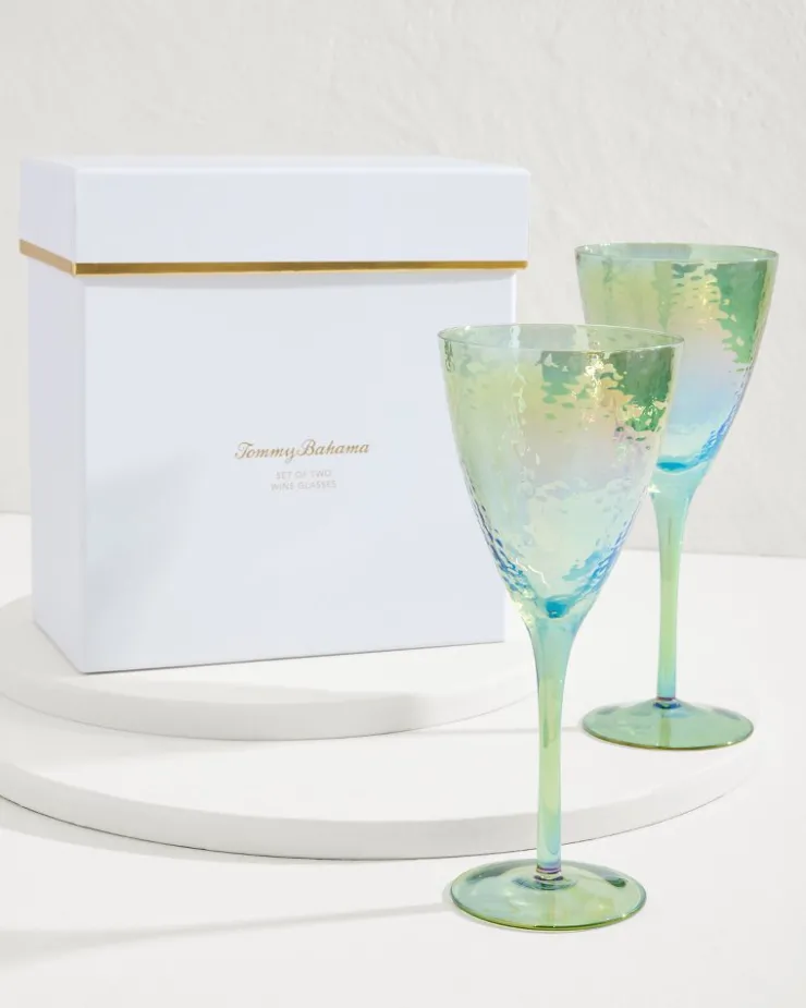 Tommy Bahama Drinkware & Bar<Luster Wine Glasses — Set of 2