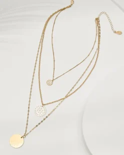Women Tommy Bahama Jewelry<Madeira Mother of Pearl Flower Multi-Row Necklace