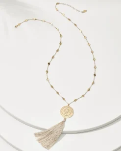 Women Tommy Bahama Jewelry<Madeira Tassel Pendant Necklace