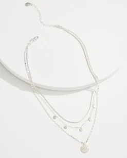 Women Tommy Bahama Jewelry<Marco Island Layered Starfish Charm Necklace