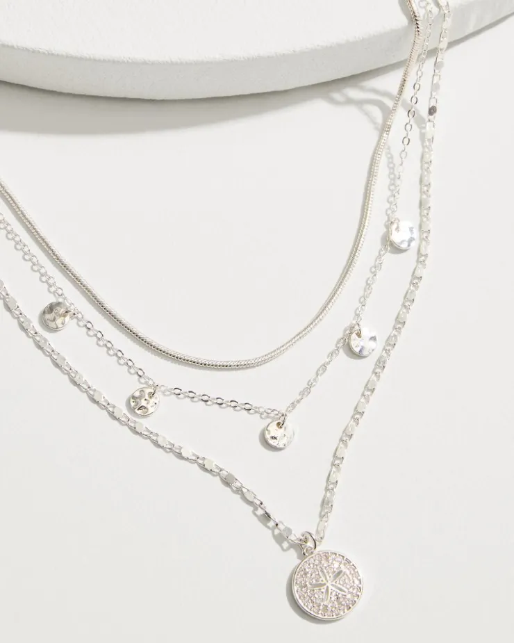 Women Tommy Bahama Jewelry<Marco Island Layered Starfish Charm Necklace