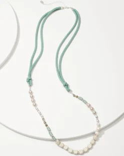 Women Tommy Bahama Jewelry<Marco Island Mixed Materials Necklace