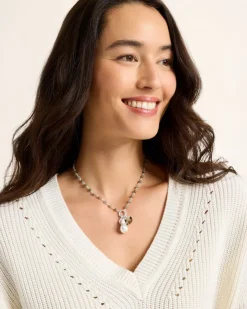 Women Tommy Bahama Jewelry<Marco Island Shell and Mother of Pearl Pendant Necklace