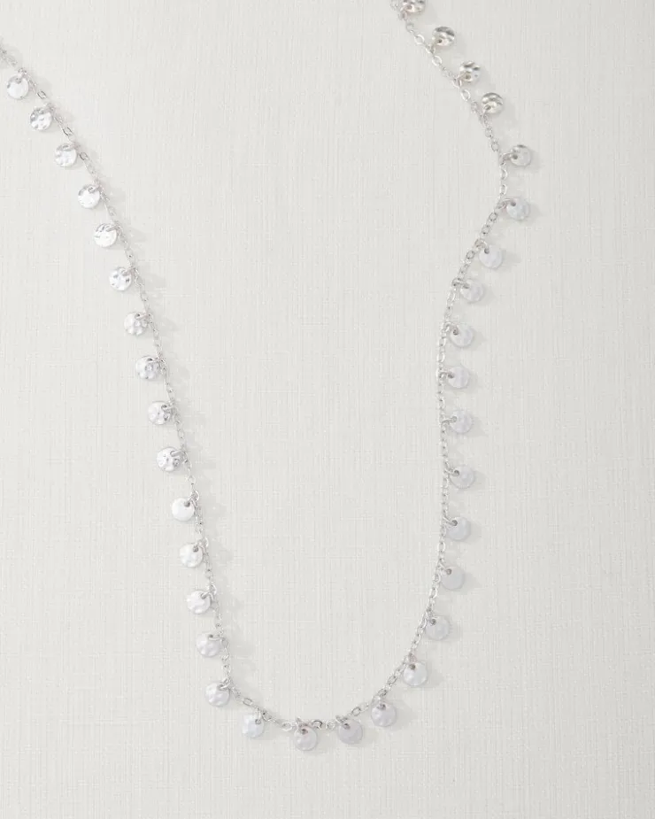 Women Tommy Bahama Jewelry<Marco Island Textured Disc Station Necklace