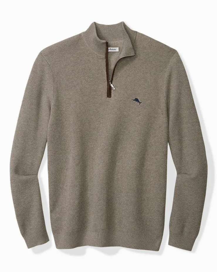 Tommy Bahama Sweaters<Marlin Luxe Half-Zip Sweater