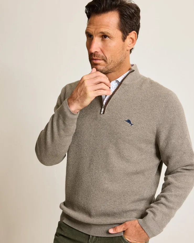 Tommy Bahama Sweaters<Marlin Luxe Half-Zip Sweater
