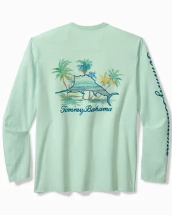 Tommy Bahama T-Shirts|Shirts<Marlin Mirage Lux Long-Sleeve T-Shirt