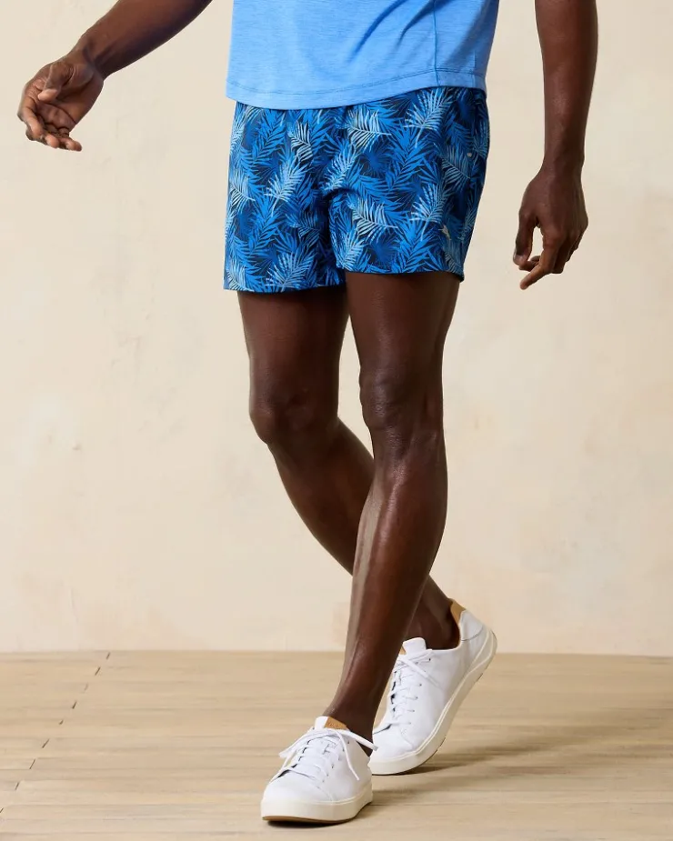 Tommy Bahama Swim & Boardshorts|Shorts<Maui Breaker Palm Route 5-Inch Hybrid Shorts