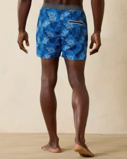 Tommy Bahama Swim & Boardshorts|Shorts<Maui Breaker Palm Route 5-Inch Hybrid Shorts