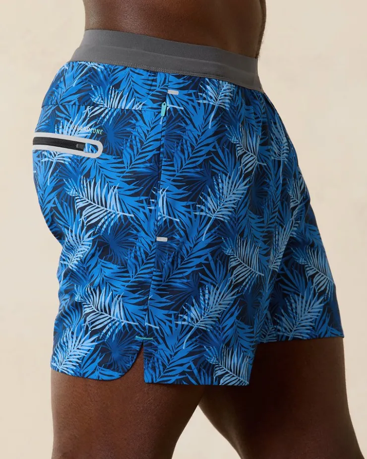 Tommy Bahama Swim & Boardshorts|Shorts<Maui Breaker Palm Route 5-Inch Hybrid Shorts