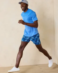 Tommy Bahama Swim & Boardshorts|Shorts<Maui Breaker Palm Route 5-Inch Hybrid Shorts