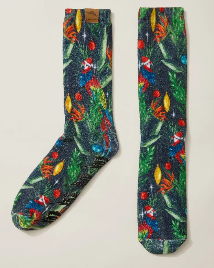 Tommy Bahama Socks|Loungewear & Pajamas<Men's Island Soft® Holiday Parrot Socks