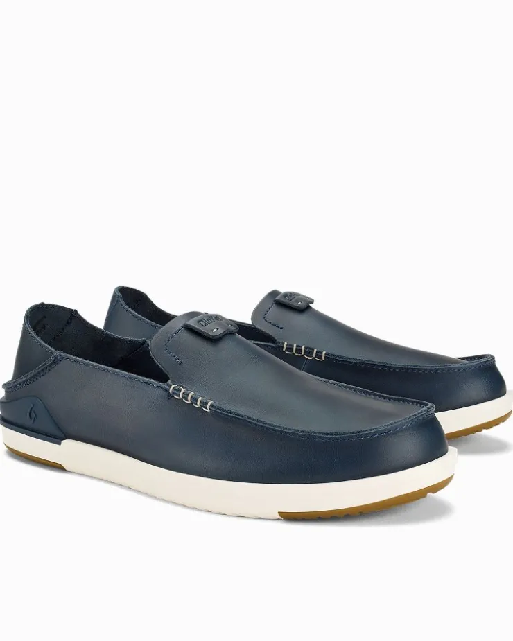 Tommy Bahama Shoes & Sandals<Men's OluKai® Kākaha Leather Slip-On Shoes