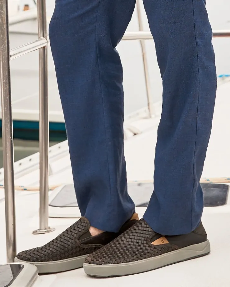 Tommy Bahama Shoes & Sandals<Men's OluKai® Lae'ahi Lauhala Slip-On Sneakers