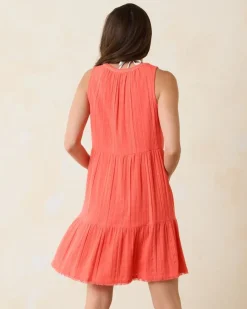 Women Tommy Bahama Beach Coverups|Dresses<Mykonos Textured Gauze Coverup Dress