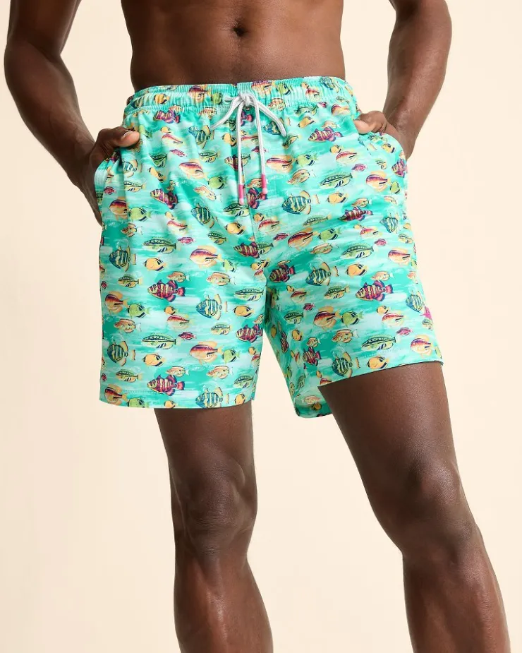 Tommy Bahama Swim & Boardshorts<Naples Fintastic 6-Inch Swim Trunks