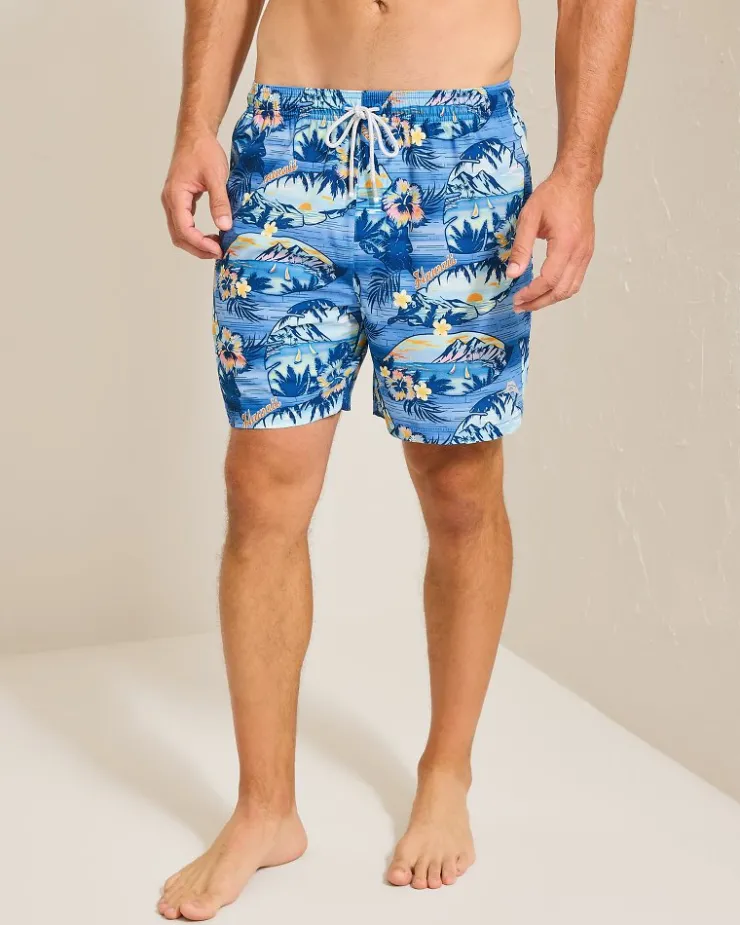 Tommy Bahama Swim & Boardshorts<Naples Ocean Echoes 6-Inch Swim Trunks