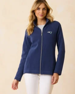 Women Tommy Bahama Sweatshirts<NFL Aruba Full-Zip Sweatshirt
