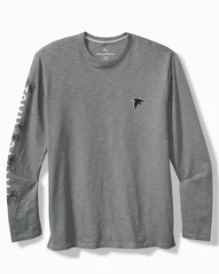 Tommy Bahama T-Shirts|Shirts<NFL Oasis Endzone Long-Sleeve Lux T-Shirt