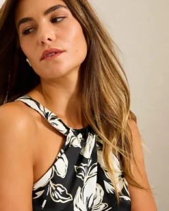 Women Tommy Bahama Tops & Shirts<Noche Mar Satin Halter Top