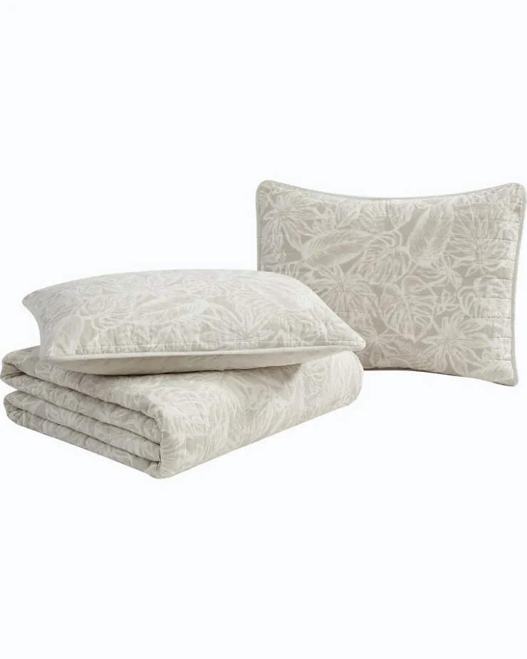Tommy Bahama Quilts & Blankets<Ocean Deep Reversible 3-Piece Full/Queen Quilt Set