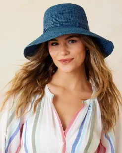 Women Tommy Bahama Hats & Caps<Packable Raffia Bucket Hat