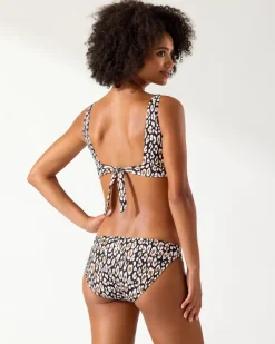 Women Tommy Bahama Bikini Tops<Palm Modern® Safari Cat V-Neck Bikini Top