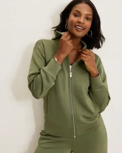 Women Tommy Bahama Loungewear|Jackets<Palm Voyage Full-Zip Jacket