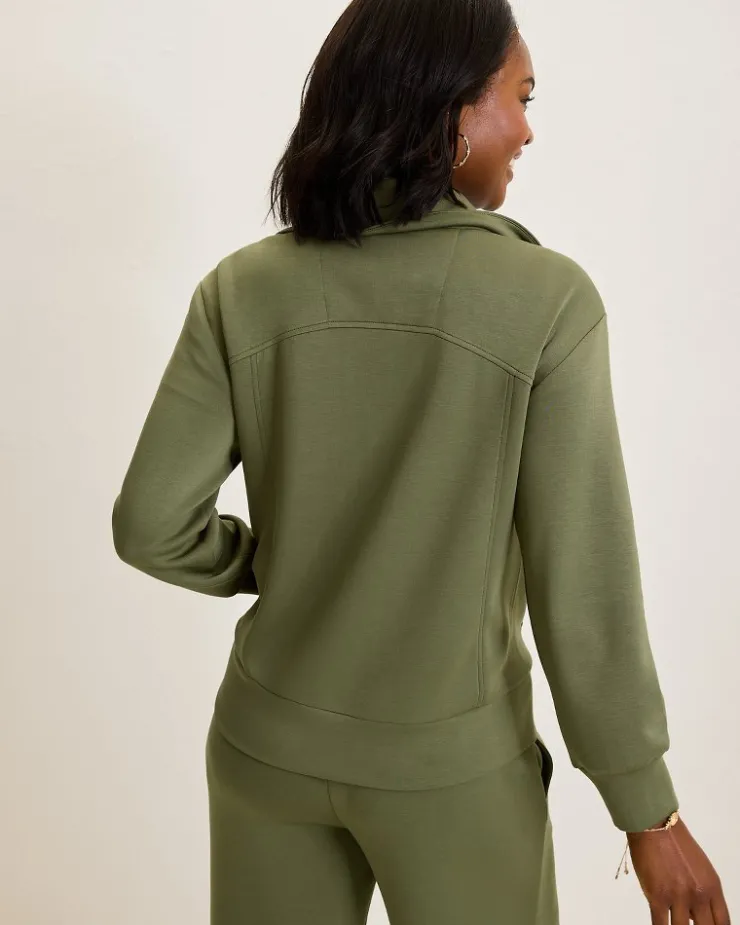 Women Tommy Bahama Loungewear|Jackets<Palm Voyage Full-Zip Jacket