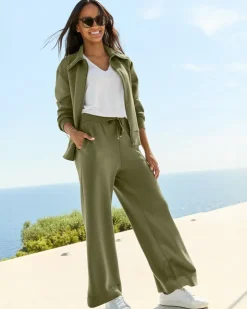 Women Tommy Bahama Loungewear|Pants & Crops<Palm Voyage Wide-Leg Pants