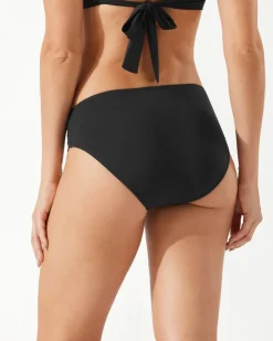 Women Tommy Bahama Bikini Bottoms<Pearl High-Waist Side-Shirred Bikini Bottoms