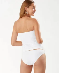 Women Tommy Bahama Tankinis|Bikini Tops<Pearl Sarong Wrap Bandini Top